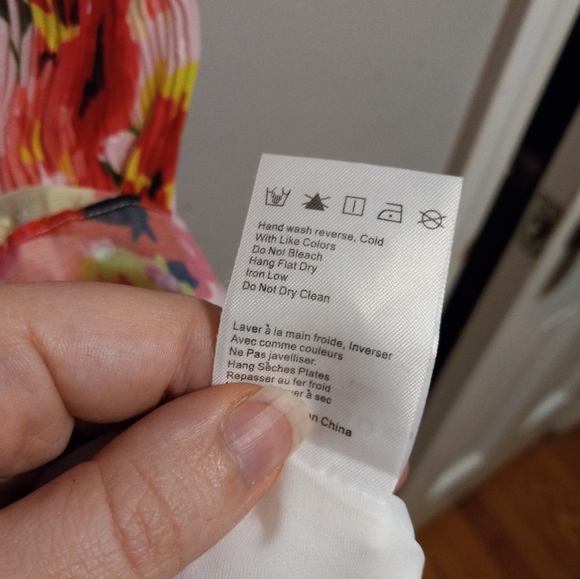 𝅺NWT Anthropolgie Foxidox Floral Accordian Pleated Dress - Picture 14 of 14